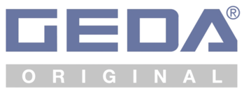 Logo vom Arbeitgeber geda Logo vom Unternehmen geda