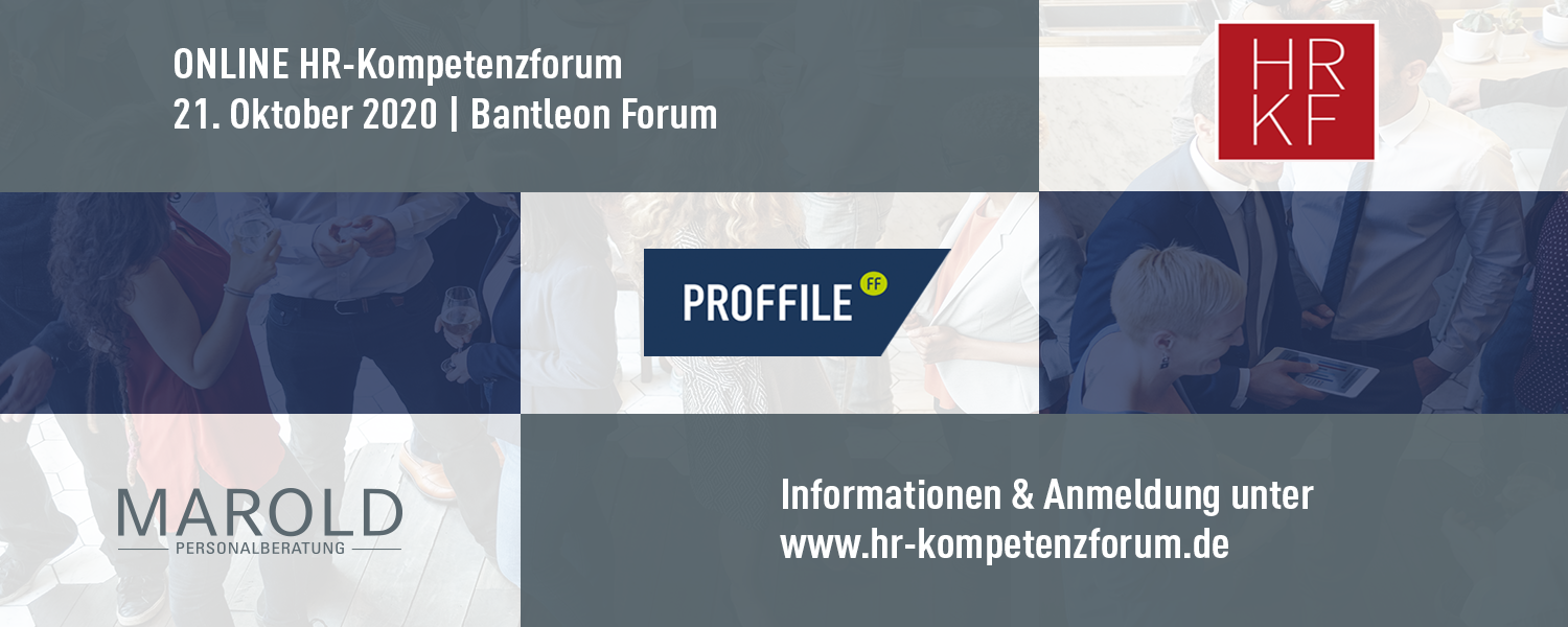 HR-Kompetenzforum im Bantleon Forum 2020 HR-Kompetenzforum im Bantleon Forum 2020
