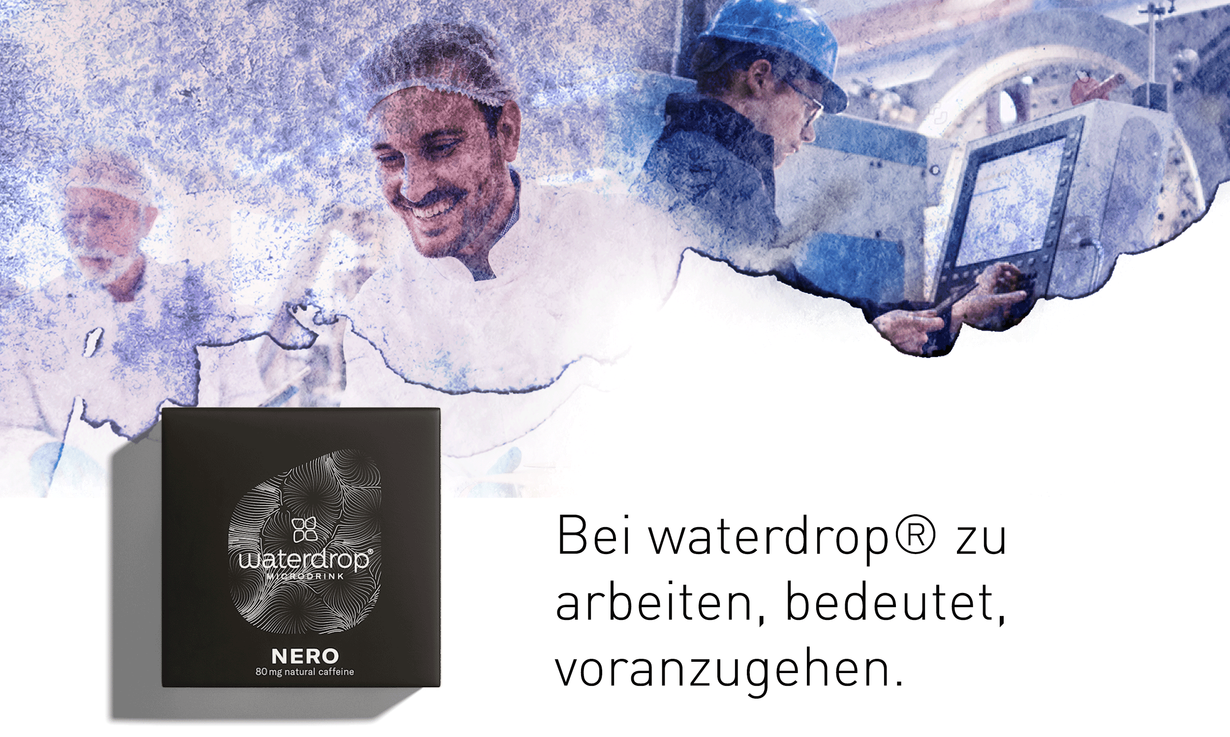 Willkommen bei waterdrop! Willkommen bei waterdrop!