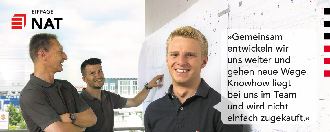 Hardwareplaner Elektrotechnik (m/w/d) Mitarbeiter bei NAT