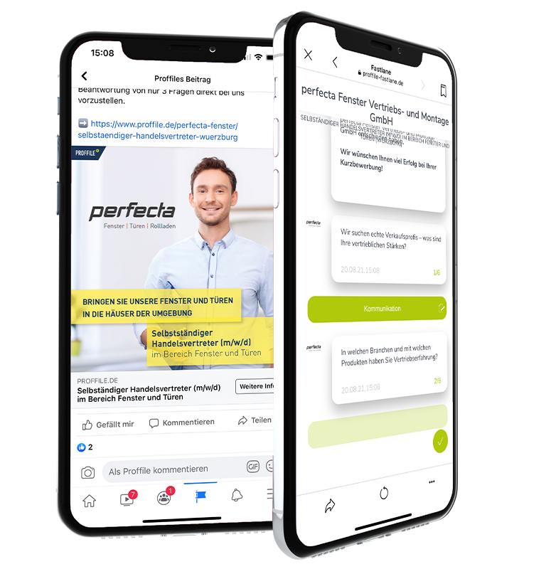 PROFFILE Fastlane Kurzbewerbung PROFFILE Fastlane Kurzbewerbung