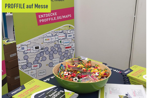 PROFFILE auf der Berufswegekompass Messe in Harburg PROFFILE auf der Berufswegekompass Messe in Harburg