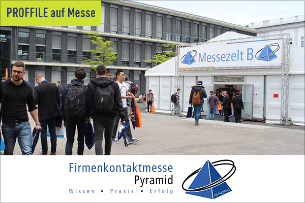 PROFFILE auf der Firmenkontaktmesse Pyramid 2020