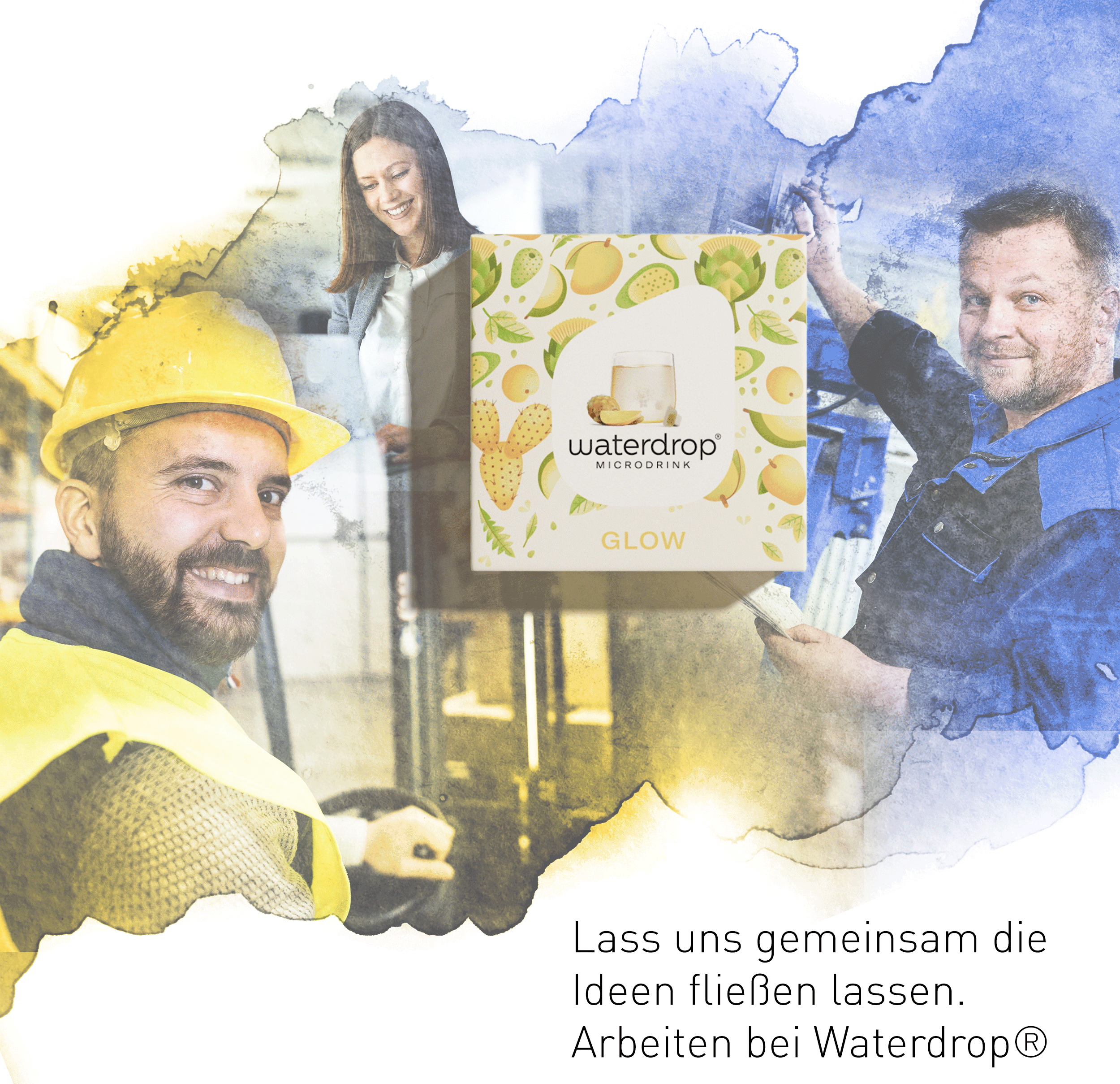 Willkommen bei waterdrop! Willkommen bei waterdrop!