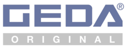 Logo vom Arbeitgeber geda Logo vom Unternehmen geda