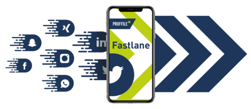PROFFILE Fastlane - Social Media Recruiting Key Icon von PROFFILE Fastlane