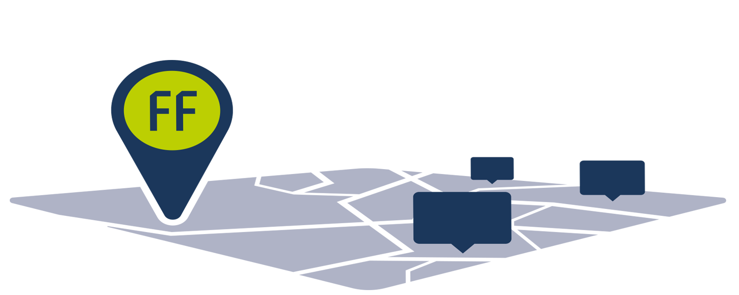 PROFFILE Maps - Arbeitgeberkarte mit Jobs Key Icon von PROFFILE Maps