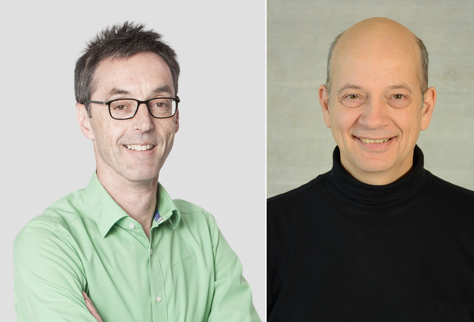 Prof. Volkmar Bleicher, Studiendekan Bachelorstudiengang "Klima Engineering" und Prof. Dr. Andreas Beck, Studiendekan Bachelorstudiengang "Bauphysik" an der Hochschule für Technik Stuttgart Prof. Volkmar Bleicher, Studiendekan Bachelorstudiengang "Klima Engineering" und Prof. Dr. Andreas Beck, Studiendekan Bachelorstudiengang "Bauphysik" an der Hochschule für Technik Stuttgart