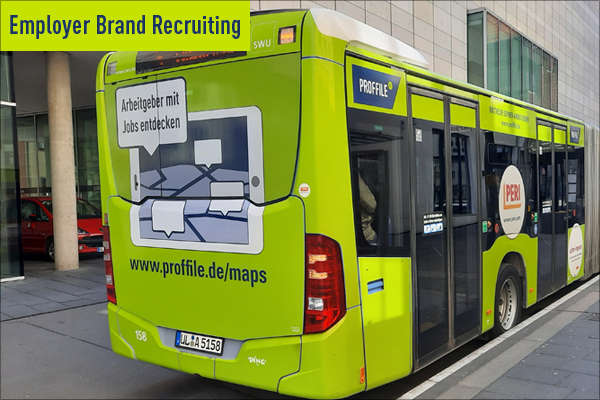 PROFFILE Bus in Ulm fährt im neuen Design 2020 PROFFILE Bus in Ulm fährt im neuen Design 2020