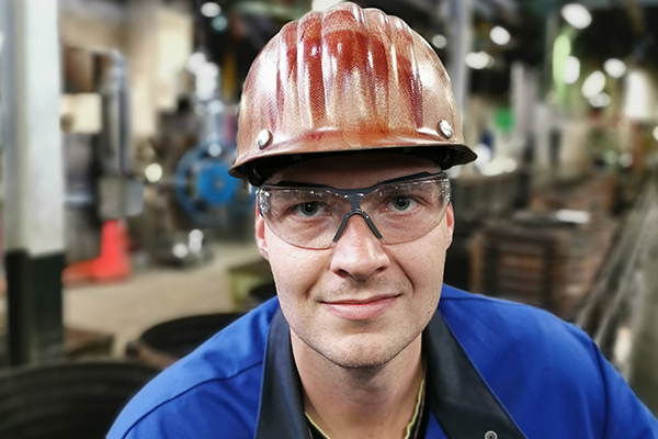 Daniel Arenz, gelernter Gießereimechaniker und Ausbilder bei Federal-Mogul Daniel Arenz über den Beruf des Gießereimechanikers
