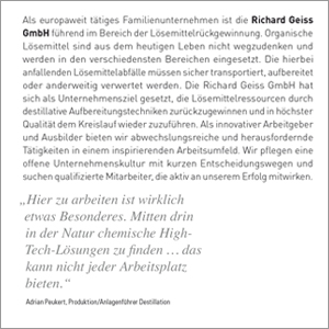 Übersicht eines Unternehmensprofils mit Image-Beschreibung Übersicht eines Unternehmensprofils mit Image-Beschreibung