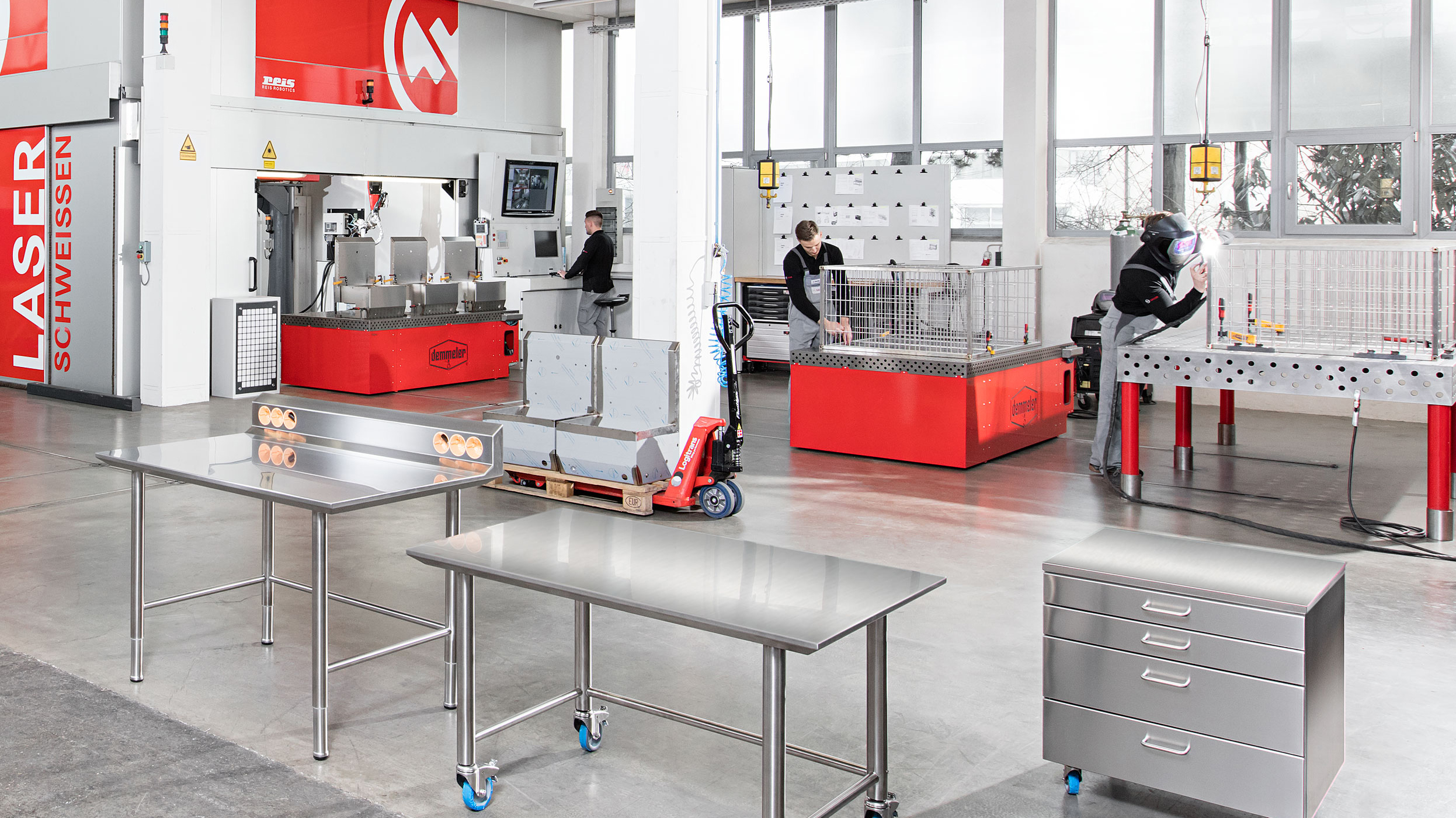 Werden Sie Teil unseres dynamischen und exzellenten Teams Produktionswerkstatt GROB-Werke