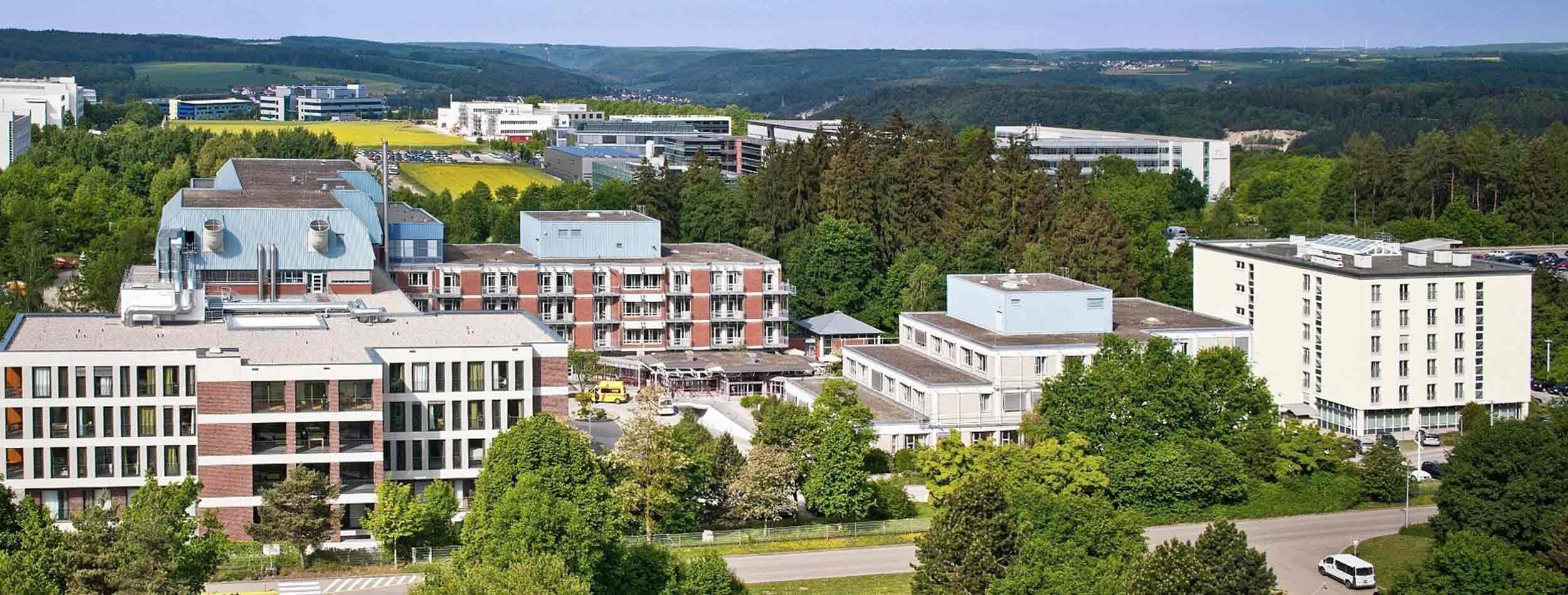 Entdecke Karrieremöglicheiten beim RKU Ulm RKU von oben