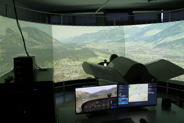 Interview Hochschule München Flugsimulator Interview Hochschule München Flugsimulator