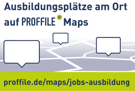 PROFFILE Maps Ausbilungsplätze PROFFILE Maps Ausbilungsplätze