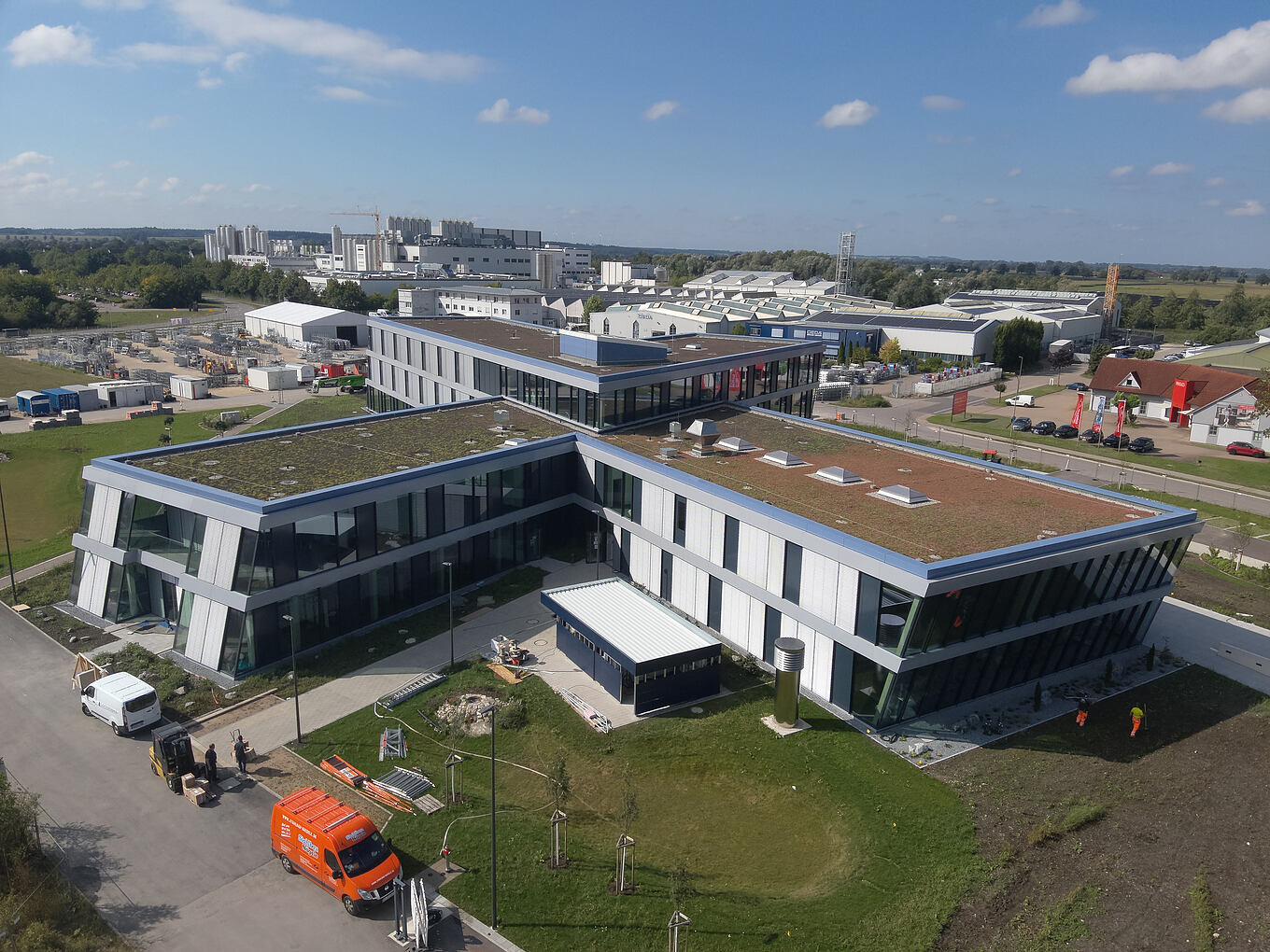 Geda neues Gebäude