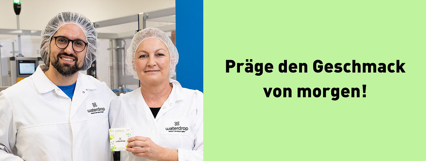 Header Waterdrop Mitarbeiter Produktentwicklung